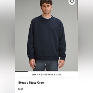 lululemon Steady State Crew